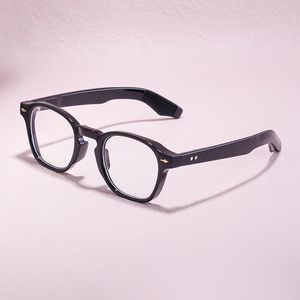 Lunettes de soleil carrées rondes classiques, montures de lunettes Geek grands yeux, vente en gros