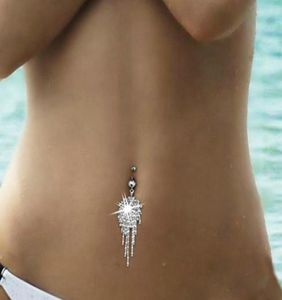Fashion Sexy Titanium Steel Piercing Body Jewelry Claw Claw Claw Tassel Nail Acrílico para Women8732409