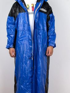 Mode Slim réfléchissant PVC Polyester imperméable vente spéciale imperméable respirant réfléchissant siamois adulte imperméable