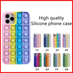 Fundas de teléfono móvil descomprimidas de silicona de moda para iPhone 12 11 Pro Max Mini XS X XR 7 8 Plus funda blanda al por mayor