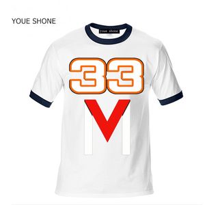 Camiseta de algodón a la moda de verano para hombre, camiseta fresca Formule M33 F, camiseta de diseño de marca para hombre, camiseta polo estampada Max Verstappen