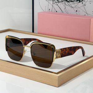 Fashion Sunglasses Designer Mui Mui Top New Look Lunes New Womens Boutique Euro American Style Sunglass Acetate Fiber Mirror Jambes Shades UV400 avec boîte d'origine