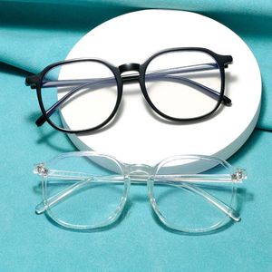 Marcos de gafas de sol de moda Marco de gran tamaño Gafas ópticas Vintage Anti luz azul para damas Niñas Accesorios para gafas de computadora