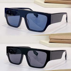 Gafas de sol de moda Diseñador de mujer de calidad superior 4397 Pierna de espejo de arco largo Casual Hombres simples Marco negro Gafas de sol versátiles de moda 4397