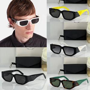 Lunettes de soleil de mode femmes et hommes lunettes de soleil personnalité lettre design multicolore lunettes de marque magasin d'usine promotionnel spécial qualité supérieure avec boîte PR 09Z