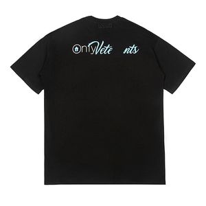 Camiseta de moda para la camiseta de diseñador para hombres Tuavador de letra azul
