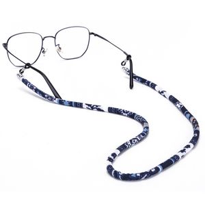 Moda Unisex azul y blanco serie de porcelana gafas cuerda de nailon gafas de sol cuello cuerda cordón retenedor correa