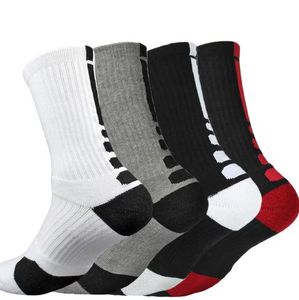 Calcetines de baloncesto de élite profesional de EE. UU. De moda, calcetines deportivos atléticos de rodilla larga para hombre, calcetines térmicos de compresión para invierno FY7322 bb0111