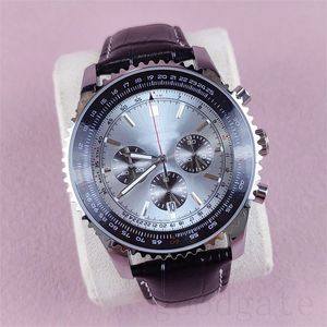 Reloj de moda diseñador aaa relojes hombres diales multicolores clásico 50 mm correa de acero inoxidable orologi navitimer ew factory reloj automático popular xb010 C23