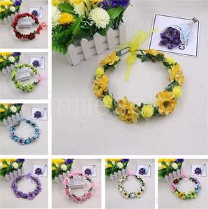 Fashion Wedding Brides Flower Crown Children Ornements Head Ornements Couronnes