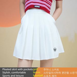Jupe de golf pour femmes de mode avec pantalons de sécurité POCHETS Été