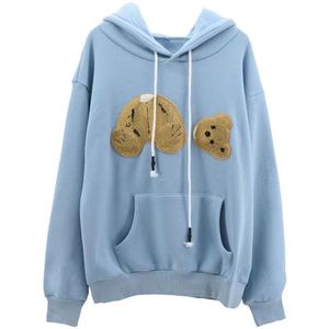 Fashion Women Hoodies Designer Femmes Sweat Spring Bear Patterletter Printing Coton Pure Multicolor Men de polyvale