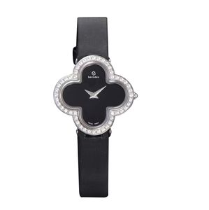 Reloj de moda para mujer, noble, elegante, aspecto único, medidor de tiempo, incrustaciones de diamantes, 30 MM de diámetro, adecuado para ropa de fiesta nocturna