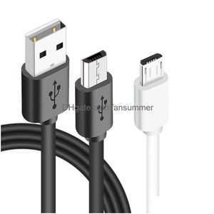 Los cables USB micro de carga rápidos del teléfono celular S mecanografían entrega de la gota de los datos de la sincronización de C 2A el 1M los 2M el 1.5M
