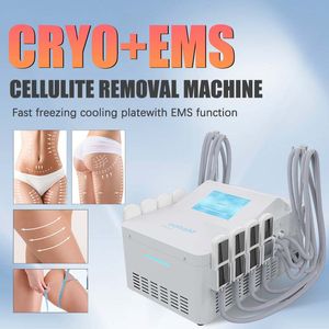 Machine de perte de thérapie de congélation de graisse Cryo 8 tampons EMS Machine de mise en forme du corps clinique forte puissance minceur Cryo Pad usage domestique