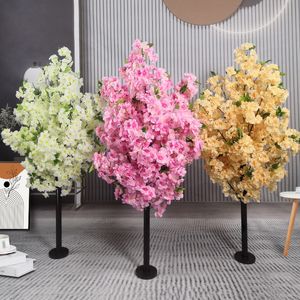 Faux Floral Greenery Artificial Cherry Tree ing Home Wedding Garden Party Decoración el Office Display Christmas Luxury 230713