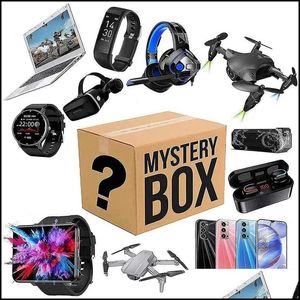 Faveur 2023 Nouveau 2023 Party Favor Mystery Box Boîtes électroniques aléatoires anniversaire surprise faveurs chanceux pour les cadeaux Adts tels que les drones Smart W Meilleure qualité