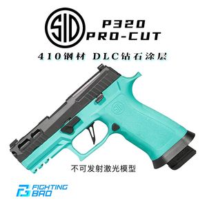 FB Corrupt Player P320 Steel Pro Cut Laser Shooting Model Gun Toy Boys and Children ne peut pas tirer 11