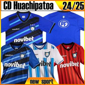 24 25 CD Huachipato Soccer Jerseys Martinez Magnin Montes 2024 2025 Home Blue Short Sheve Men Taille S-XXL Football Shirts