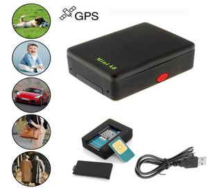 Fcarobd Mini A8 GPS Tracker Localizador en tiempo real Coche Niños Mascota GSM GPRS LBS Seguimiento Adaptador de corriente con botón SOS 6040372