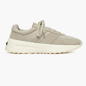 Fears Athletics Los Angeles Runner Sesame Palye Chaussures God of FOG Clay Cloud Blanc Gris Baskets En Daim Hommes Femmes Entraîneurs Occasionnels Taille US 13 12 avec boîte