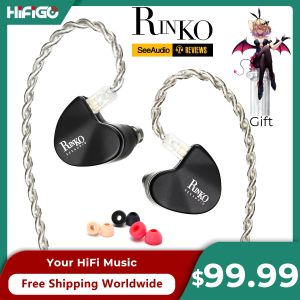 Alimentation Seeaudio X Z Review Rinko Iems 1dd + 1planar Dualdriver hybride Inear moniteurs écouteurs plaqué argent câble en cuivre sans oxygène