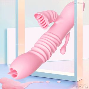 Jouets sexy féminins stimulateur clitoridien vibrateur d'orgasme rapide Masturbation léchage vagin forte traction perles gode Anal produit pour adulte