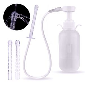 Feminine Hygiene 1PCS 300ML Rectal Syringe Clean Stream Anal Douche Enema Colon Cleaner Kit For Women 230615