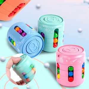 Favor festivo regalo Rotación Magic Bean Rubik's Ball puede Rubik's Cube descompresión juguete fidget spinner