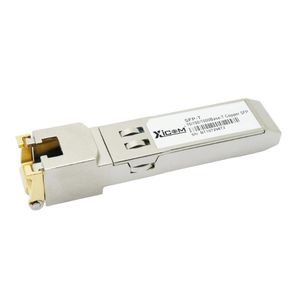 Fiber Optic Equipment 1000Base-T Copper RJ45 SFP Module Compatible 370-7598 371-1399Fiber