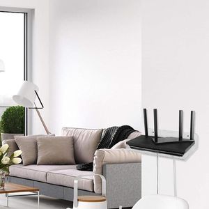 Équipement de fibre optique acrylique support de stockage de routeur sans fil utile support WiFi écologique résistant à l'usure pour BedroomFiber