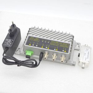 Équipement de Fiber optique Mini transmetteur optique CATV, 1550nm, 10dbm, avec bande de travail d'alimentation SC/APC, niveau d'entrée 75-85dbuv, relais