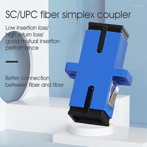 Bride optique de coupleur optique d'adaptateur de mode recto d'adaptateur de mode de SC UPC d'équipement de fibre