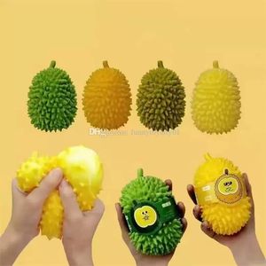 Fidget Toys Creative Durian Soulagement de la pression Artefact Pétrir Musique Tomber Pas Pourri Décompression Drôle Vent Ball Jouet Pour Enfants En Gros