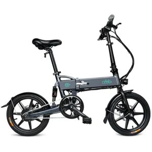 FIIDO D2 vélo électrique cyclomoteur pliant vélo électrique avec pneu en caoutchouc gonflable de 16 pouces pour différents terrains