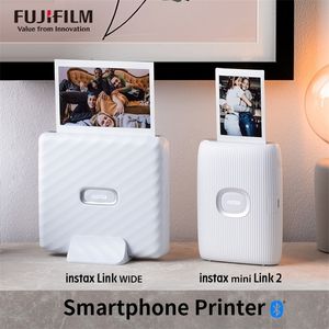 Appareils photo argentiques Fujifilm Origin Instax Mini Link2 Imprimante Smartphone Instantané Blanc Rose Bleu avec Fuji 221025