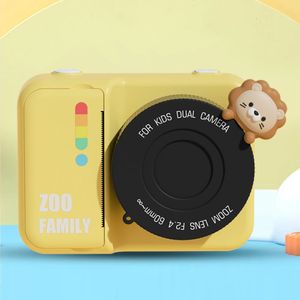 Cámaras de película Cámara para niños pequeños Impresión instantánea WIFI HD Cámara digital Pantalla de 3.0 pulgadas Cámara portátil 48MP Regalos de cumpleaños para niños niñas 231128