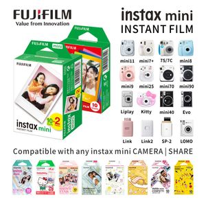 Film d'origine Fujifilm Instax Mini 10 100 feuilles de papier P o pour appareils photo instantanés Fuji Mini11 12 8 9 90 Link Liplay EVO 230823