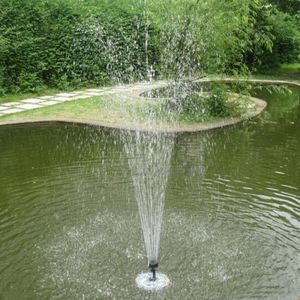 Fuente flotante de película para piscina, decoración de jardín al aire libre, fuente de estanque de agua, bombas alimentadas por energía Solar para suministros de jardín y patio