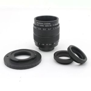 Filtres 35 mm F1.7 C Mont CCTV Lens + C M4 / 3 Adaptateur + ROA
