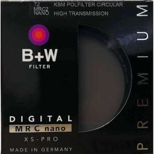 Filtres B + W CPL Digital XS-PRO MRC CIR-PL filtre 49_52_55_58_62_67_72_77_82mm polariseur/polarisant pour filtre d'appareil photo Nikon Q230905