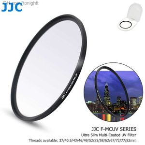Filtres JJC caméra filtre UV MC Ultra mince multi-couche filtre d'objectif 37mm 40.5mm 43mm 46mm 49mm 52mm 55mm 58mm 62mm 67mm 72mm 77mm 82mm Q230905