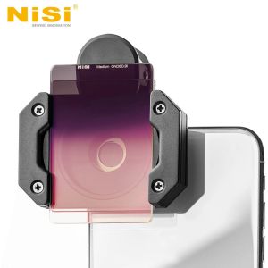 Filtres Nisi Prosories P1 Smartphone Lens Tifter Holder Kit (Porte-filtre + Moyen Grad ND + CPL) pour l'iPhone X 8 S8 Scoret Photography