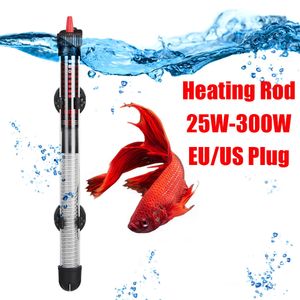 Filtration Heating 110v-220v EU US Adjustable Temperature Thermostat Heater Rod Submersible Aquarium Fish Tank Water Heat 25W50W100W200W300W 221111