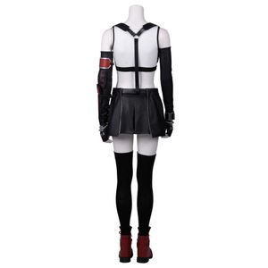 Final Fantasy VII Remake Cosplay Tifa Lockhart disfraz mujer juego traje adulto chaleco falda Halloween carnaval vestido de lujo Y0913