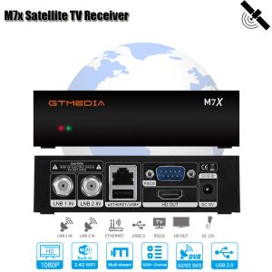 Finder GTMedia M7X Twin Tunner Satellite TV Receptor Satellite TV Receiver Breedtin 2.4G WiFi DVB S2 Supprot IKS / SKS Brazil