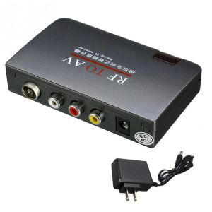 Finder Finder Fiable Signal Receiver RF to AV Receiver RF to AV Analog Cable TV Receiver Converter USB avec télécommande pour la télévision