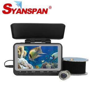 Finders SYANSPAN Fish Finder 1000TVL vidéo sous-marine caméra de pêche sur glace pour attraper du poisson avec câble de 30 m 4.3 