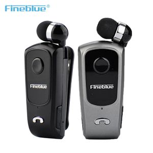 Fineblue F920 auriculares inalámbricos Bluetooth auriculares en Lotus con clip de alambre auriculares retráctiles manos libres