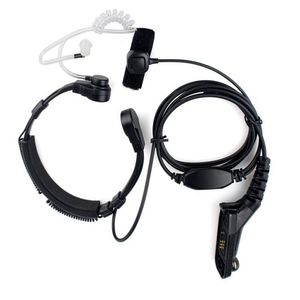 Doigt PTT gorge micro caché Tube acoustique casque pour Motorola talkie-walkie P8268 P8260 P8200 XPR6550 XPR6300 DP3400 DP3600